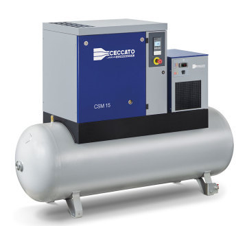 CSM 7.5-20hp Oil-Injected screw Compressor Belt driven