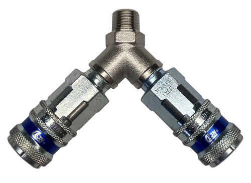 Coupling assy, 315 series Y-piece, 1/4"M connection
