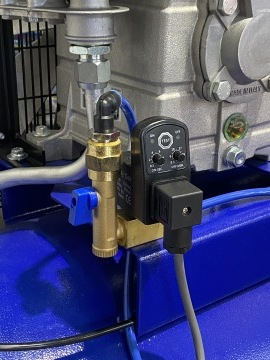 Automatic drain, solenoid, inc timer & cable. Inc. remote mount kit, 1/4", 3/8" & 1/2"