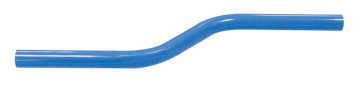 MQ Compressed Air Pipe Aluminium Blue, preformed bend, 100mm offset, 22mm