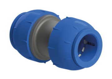 MQ Straight coupler, 22mm