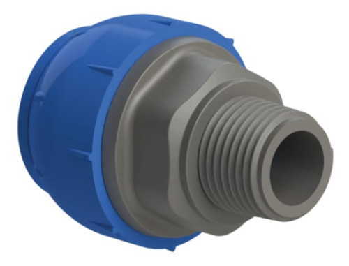 MQ Male threaded connector, 22 x 1/2"