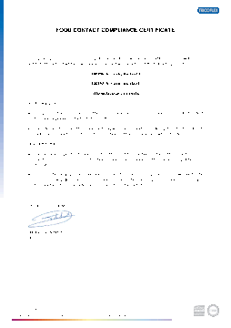 Food Contact Compliance Cert .pdf