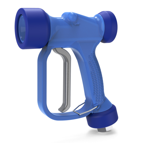 Washdown gun, brass flow channel, 1/2" F swivel inlet