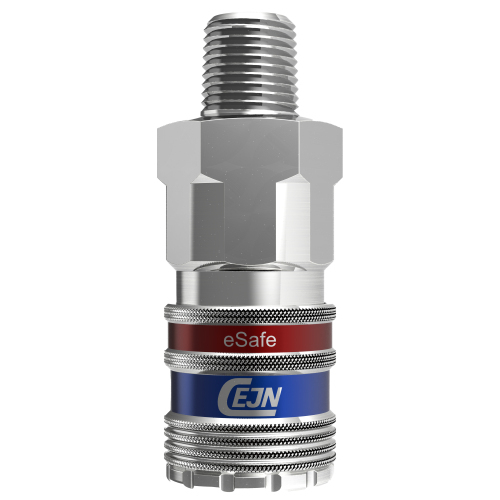 Coupling, 326 series SS, (eSafe), 1/4" BSPM, (FDA)