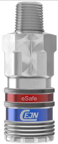 Coupling, 326 series SS, 1/4 BSPM, (FDA)