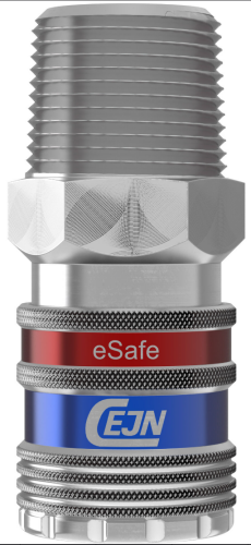 Coupling, 326 series SS, 1/2" BSPM, (FDA)