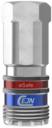 Coupling, 326 series SS, 3/8" BSPF, (FDA)