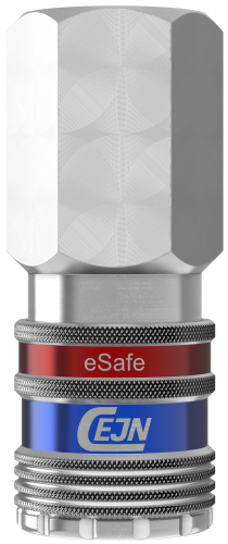 Coupling, 326 series SS, 1/4" BSPTF, (FDA) 