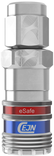 Coupling, 326 series SS, (eSafe), streamline, 8.0 x 12.0mm, (FDA)
