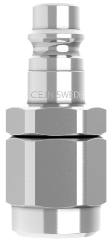Nipple, 326 series SS, (eSafe), streamline, 8.0 x 12.0mm, (FDA)