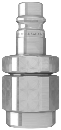 Nipple, 326 series SS, (eSafe), streamline, 9.5 x 13.5mm, (FDA)