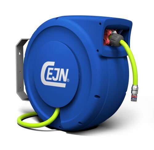 Hose reel, Large, 11 x 16mm, 30m, Hi-Vis, 1/2" BSPM