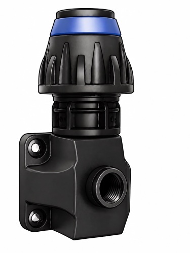 Terminal Block assy 3/8, 25mm inlet/outlet (no coupling)